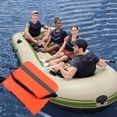 thumbnail image 3 of YWIYIUD 1PC 18x14 Inch Throwable Flotation Cushion Portable and Durable Boat Cushions Flotation Swimming Supplies with Strap Device Suitable for Adults and Teens, 3 of 7
