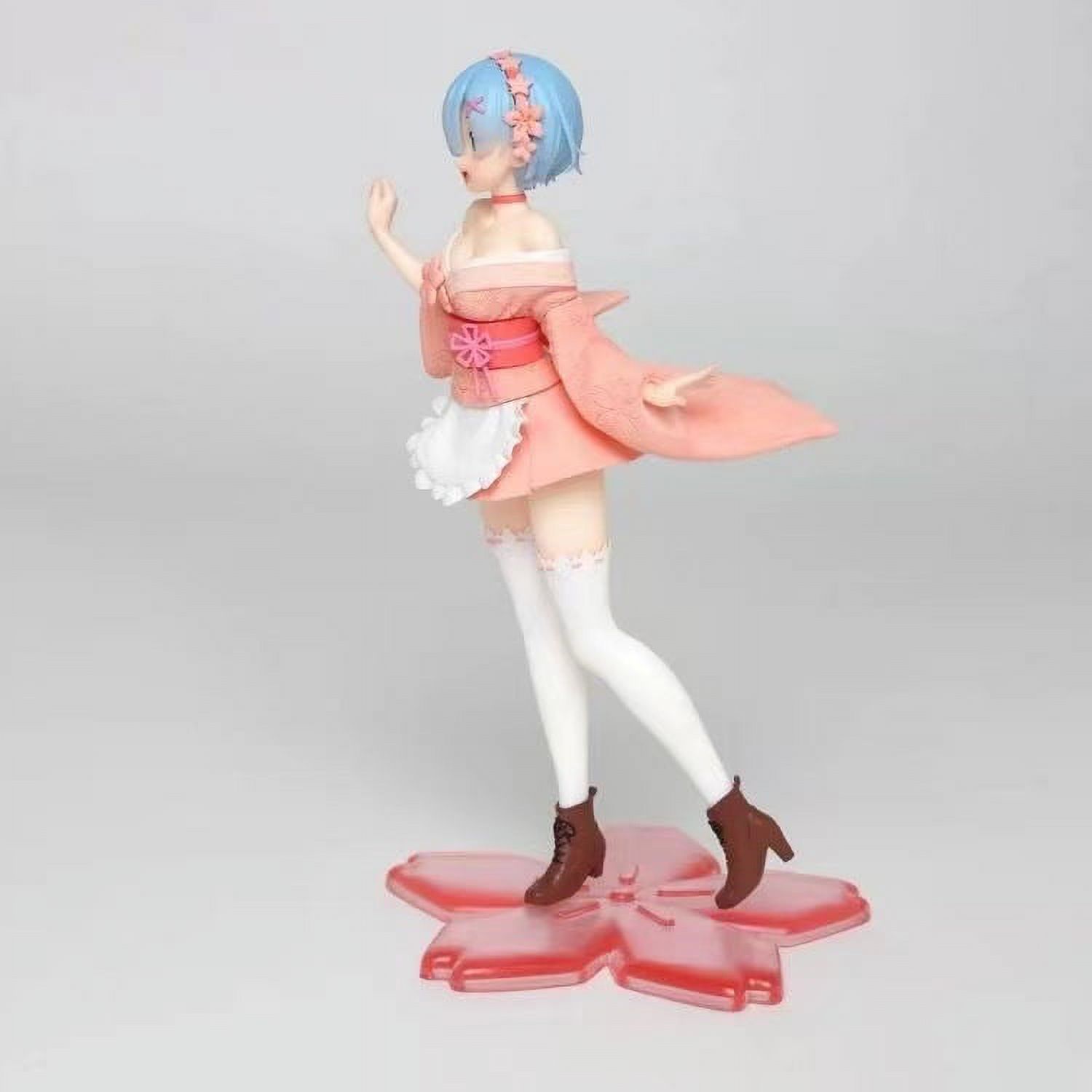 Anime Figure Re Zero Rem Figures Sakura Cute Anime Girl Action Figure ...