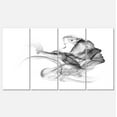 thumbnail image 2 of Femme et Fumée Double Exposition - Impression sur Toile Portrait, 2 of 3