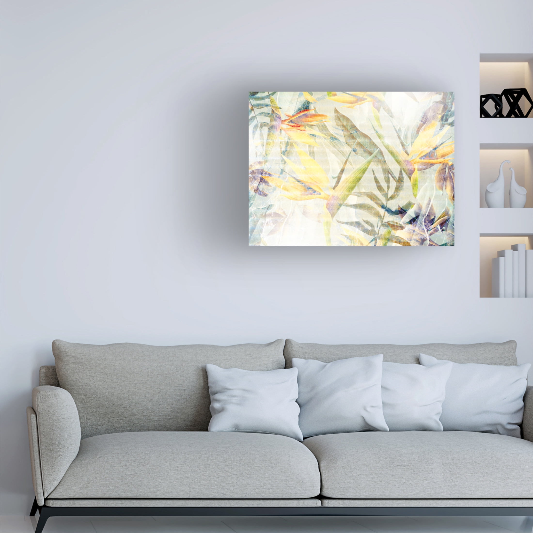 Trademark Fine Art Rafal Kulik  Ombre jungle Canvas Wall Art