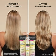 John Frieda Go Blonder Lightening Hairspray, Paraben Free, Blonde Styling Tone Enhancer, 3.5 fl oz