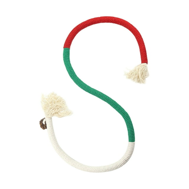 2025 Interactive Cat Rope Chew Toy Handmade Teething for Indoor Cats All Breeds