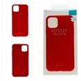 thumbnail image 3 of TopSave GOOSPERY Liquid Silicone Jelly Rubber Bumper Case with Soft Microfiber Lining For iPhone 12, iPhone 12 Pro (6.1"), Red, 3 of 3