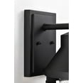 thumbnail image 5 of Nuvo Lighting Wilton 1 Light Large Wall Lantern Matte Black with Clear Seeded Glass, 5 of 19