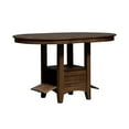 thumbnail image 5 of Pemberly Row Transitional Wood Pub Table in Oak, 5 of 10