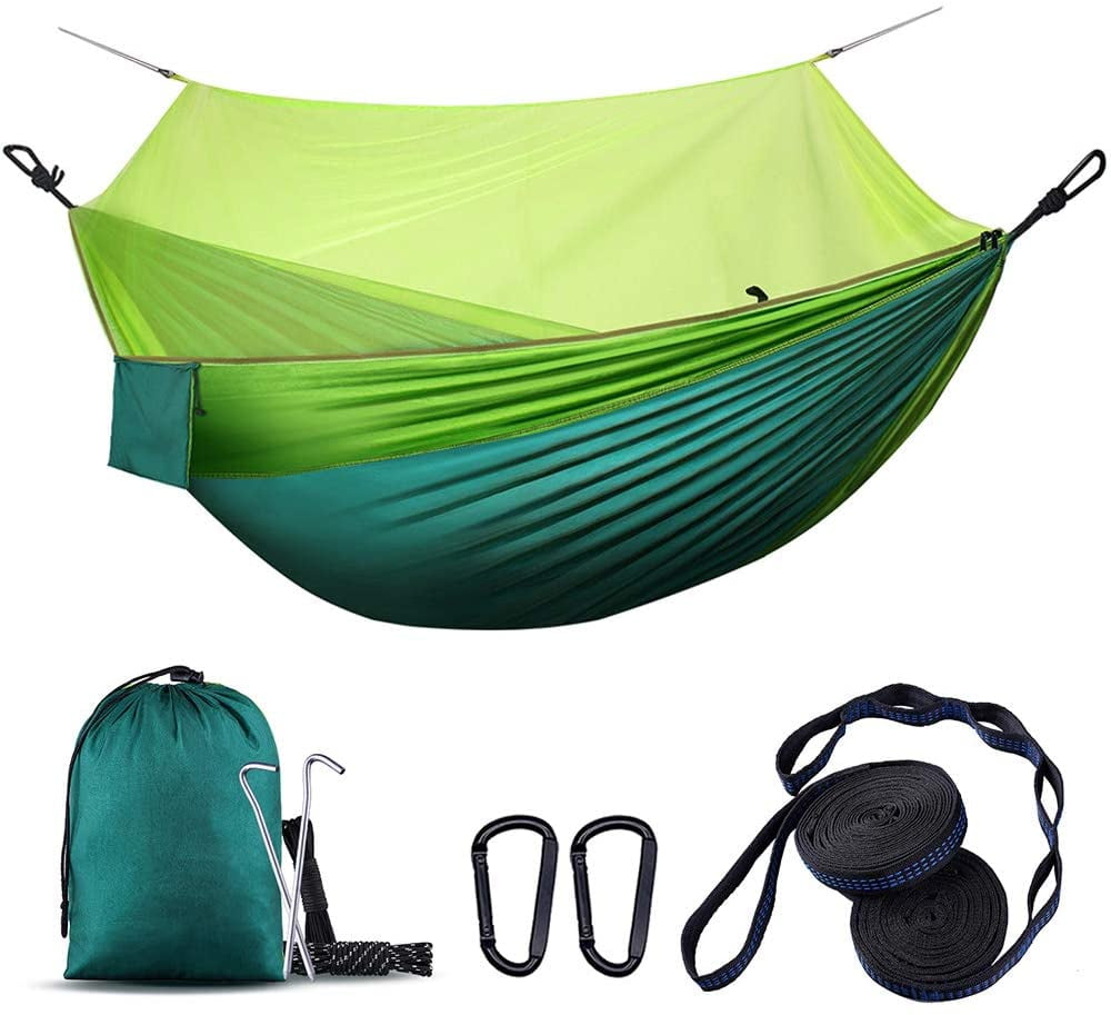 Portable Mesh Bag Organizing Outdoor Elastic for Camping Hiking Hammock 