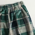 thumbnail image 6 of Cyglowse Women's Warm Plaid Pajama Pants Fluffy Fleece Winter Sleepwear With Pockets Flannel Soft Elastic Waist Cozy Home Pj Bottoms Dark Green XL, 6 of 9