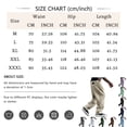 thumbnail image 2 of Uwinwear Men's Track Sweatpants, Open Bottom Elastic Waist Casual Workout Pants Elastic Drawstring Long Pants Casual Loose Fit Trousers,Black,M, 2 of 4