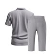 thumbnail image 7 of IhhxPro Men's Linen Button Detail Pants with Pockets Relaxed Fit Casual Set Outfit Lightweight Summer Beach Vacation Straight Leg Trousers S-3XL, 7 of 7