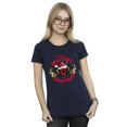 thumbnail image 2 of Netflix T-Shirt en Coton de Noël Stranger Things Hellfire pour Femmes, 2 of 4