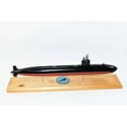 thumbnail image 4 of USS Minneapolis–Saint Paul (SSN-708)FLT I Submarine Model,Navy,Scale Model,Mahogany,20 inch,LA Class, 4 of 5