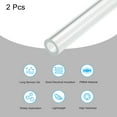 thumbnail image 3 of Unique Bargains Acrylic Pipe Clear Rigid Round Tube 9mm ID 15mm OD 10' for Lamps and Lanterns, Water Cooling System 2pcs, 3 of 6