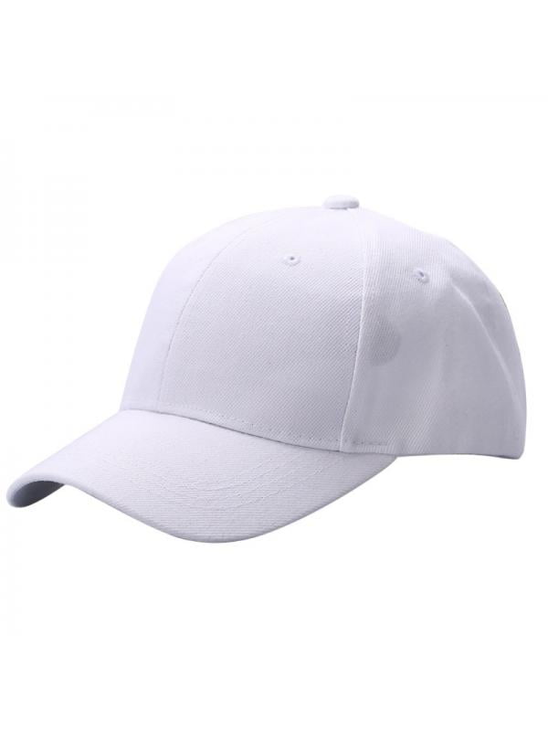 Unisex Mens Womens PU 2 Rings Visor Casual Blank Plain Baseball Cap Trucker Hats 