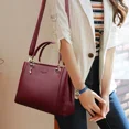 thumbnail image 5 of Bolsos de mano de gran capacidad para mujer, bolsos de hombro de piel de alta calidad, nuevos y elegantes bolsos de mano con asa superior para mujer, 5 of 5