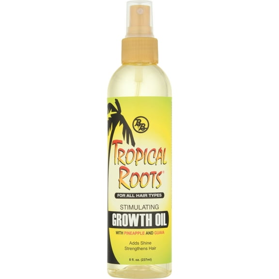 Tropical Roots 8 Fl. Oz. Almond & Castor Growth Oil