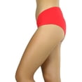 thumbnail image 4 of ToBeInStyle Women's Micro Mini Shorts - Red, 4 of 5