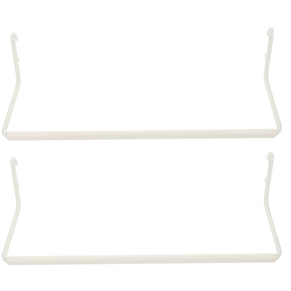 MRLESS 2-Pack Pegboard Paper Towel Holders for Kitchen, Bathroom, Garage, Workshop Storage and Organization