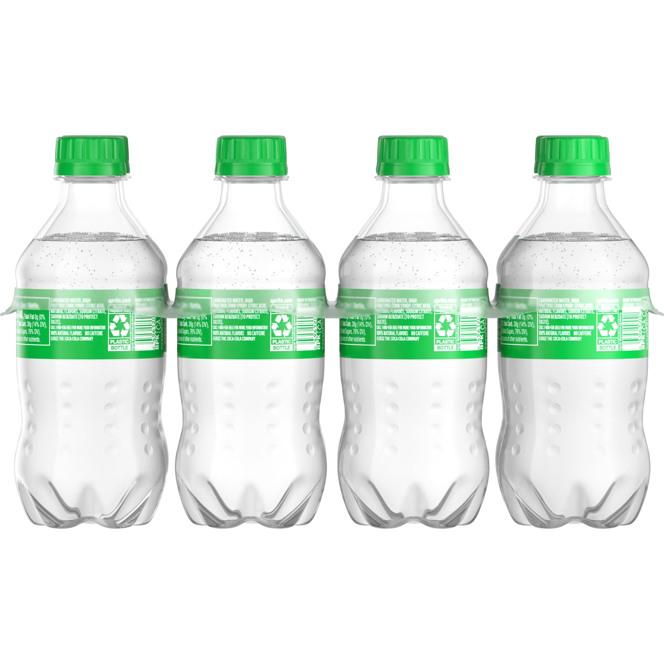 Sprite Lemon Lime Soda Pop, 12 fl oz, 8 Pack Bottles