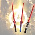 thumbnail image 3 of Avengers Toys LED Sound Light Super Hero Spider Man Captain America Thanos Lightsaber Figures Model Toy Children Party Cosplay style 10, 3 of 6
