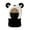 Black, variant on Ludearly Khaki Plush Bear with Balaclava Hood, Winter Balaclava Hood, for Winter Daily Wear, Ski Trips And Snow Outings, Winter Gift for Family and Friends