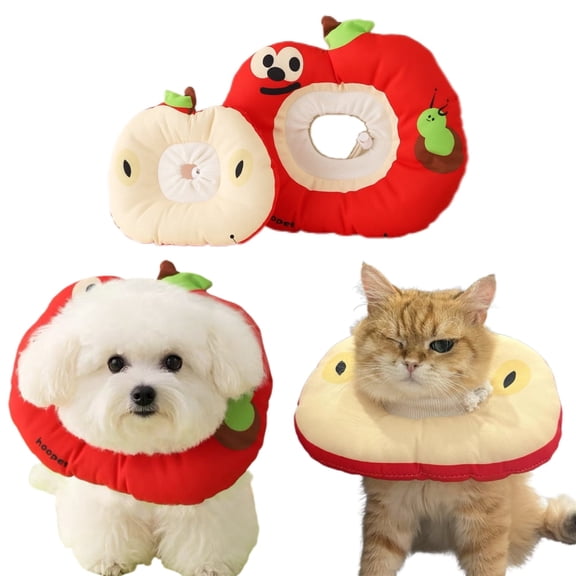 Adjustable Cat Cone Collar Soft, Waterproof Elizabethan Collar for Cat & Small Dog, Cute Cat Collar After Surgery, Kitten Recovery Cones to Stop Licking (XS)