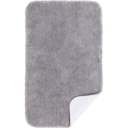 Canopy Essential Soft Bath Rug, Silver