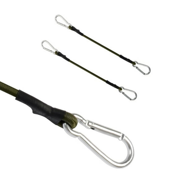Bungee Cords with Carabiner Outdoor Heavy Duty Bungee Cords Strong Elastic Rope