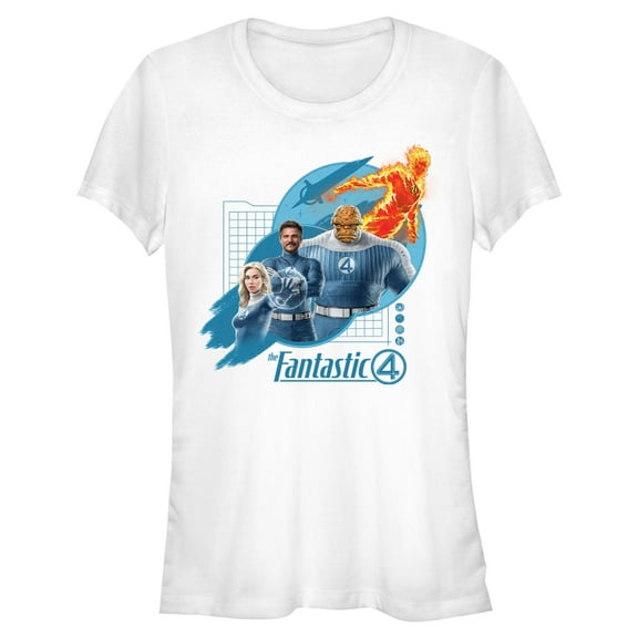 Juniors The Fantastic Four: First Steps Classic Team T Shirt