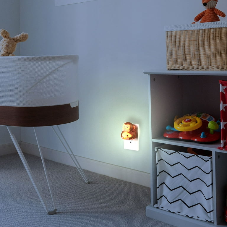 Globe Electric LED Monkey Automatic Dusk to Dawn Plug-in