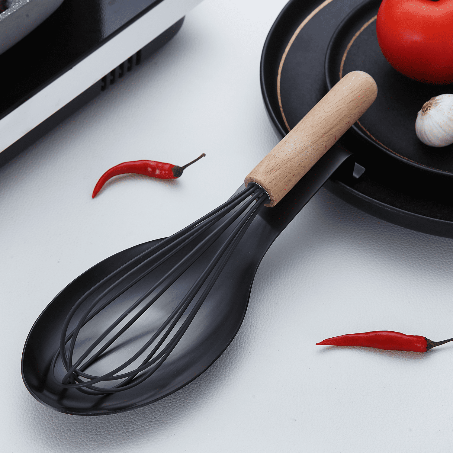 Shaillee Matte Black Spoon Rest + Reviews