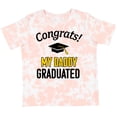thumbnail image 3 of Inktastic Congrats My Daddy Graduated with Cap Boys or Girls Toddler T-Shirt, 3 of 5