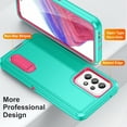 thumbnail image 4 of ShellTech for Samsung Galaxy A53 5G Case with Build-in Kickstand, Heavy Duty Protection Shockproof Anti-Scratch Slim Fit Protective Durable Case Hard Cover,F, 4 of 9
