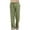 A-Army Green206, variant on Dual Pocket Straight Trousers For Men Drawstring Waist Loose Cut Summer Daily Casual Pants