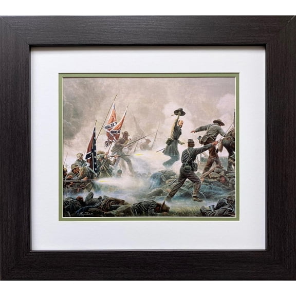 Mort Kunstler "Follow Me Boys" CUSTOM FRAMED Civil War Art Generic