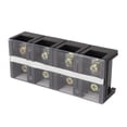thumbnail image 3 of Terminal Block, Dual Row Easy Wiring Wire Terminal Strip 200A 600V High Current  for Power Distribution 3 Position 2003,4 Position 2004,5 Position 2005, 3 of 7