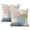 Abstract Art Mid-96, variant on Artistic Boho Pillow Covers 18x18, Set of 2 - Geometric Mid Century Style, Linen Farmhouse Vintage Abstract Art, Ideal Boho Décor for Home, Couch, Sofa, Outdoor