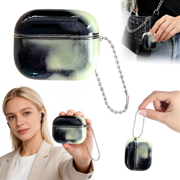 Étui TPU Mince pour AirPods 4e Génération avec Support et Fermeture – Étui de Protection Antichoc, Léger, Découpes Précises pour le Chargement, Ajustement Sécuritaire