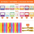 thumbnail image 2 of 28 Pack Valentines Day Gifts for Kids, Pop Tube Set with Valentines Cards for, 2 of 7