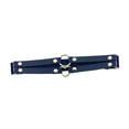 thumbnail image 2 of Milaget Porte-Jarretelles de Jambe Ajustable Mode Doubles Sangles Chaînes de Cuisse Cœur Forme Ronde Bleu Foncé, 2 of 9