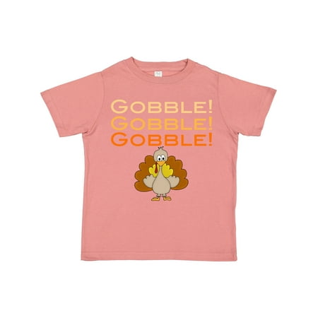 

Inktastic Gobble Gobble Gobble - Turkey Boys or Girls Toddler T-Shirt