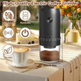 thumbnail image 4 of USB Rechargeable Electric Coffee Grinder,Portable Ceramic Burr Grinder for Home,Camping,Compact Coff, 4 of 5