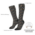 thumbnail image 5 of Picia Women Crew Soft Moisture-wicking Socks Mushroom Pattern Design Cotton Socks, One Size fit All, 5 of 9