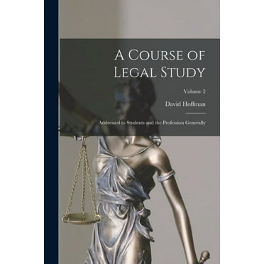 A Course of Legal Study (Paperback)