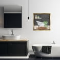 thumbnail image 3 of Stupell Industries Botanical Bathtub Scene Bath & Laundry Painting Gold Floater Framed Canvas Art Print Wall Art, 25 x 25, 3 of 10