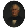 thumbnail image 2 of Lars Gustaf Sellstedt 15x17 Gold Ornate Wood Frame and Double Matted Museum Art Print Titled - Portrait of Millard Fillmore&nbsp; (circa 1853), 2 of 4