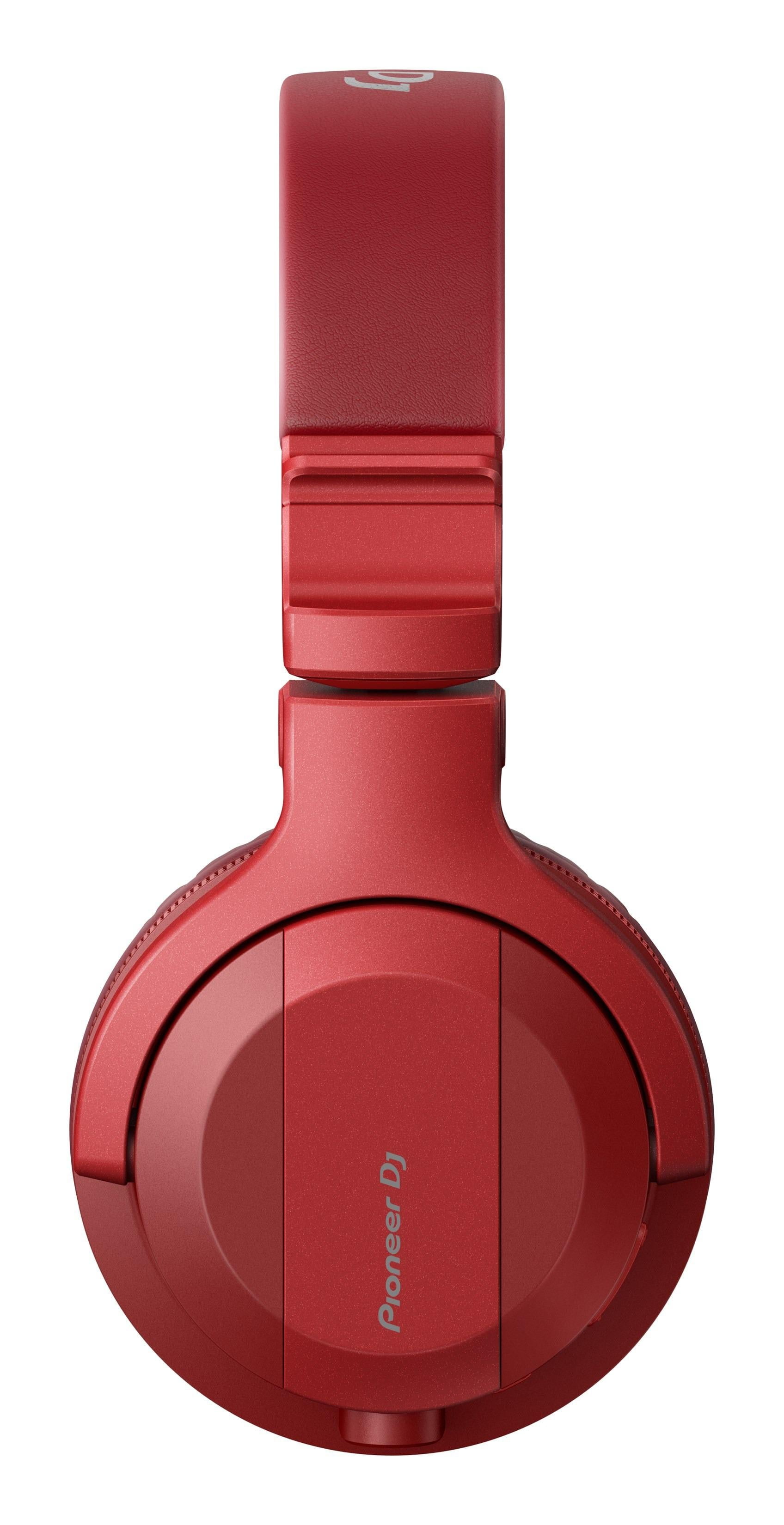 Pioneer DJ HDJ-CUE1BT DJ Headphones With Bluetooth Red