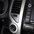 thumbnail image 4 of TINKI Central Control Panel Air Conditioning Outlet Vent Dial Wheel Covers Sequins Fit For Toyota Tacoma 2011 2012 2013 2014, 4 of 13