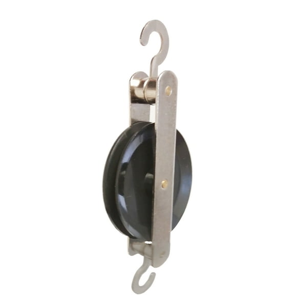 Pulley, Single Plastic with Metal Housing