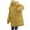 Yellow, variant on Fashion Women Zipper Coat Long Jacket Winter Long Sleeve Long Down Cotton
