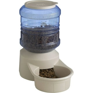 Little Giant Dry Food Automatic Steel Dog Feeder Chow Hound w/ 50